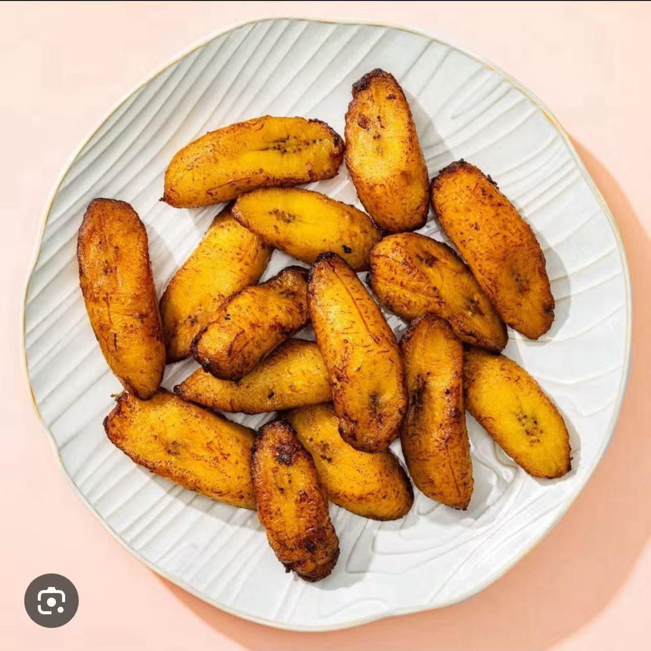 Sweet Fried Plantains.