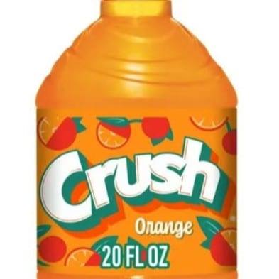 Bottle Orange Crush.