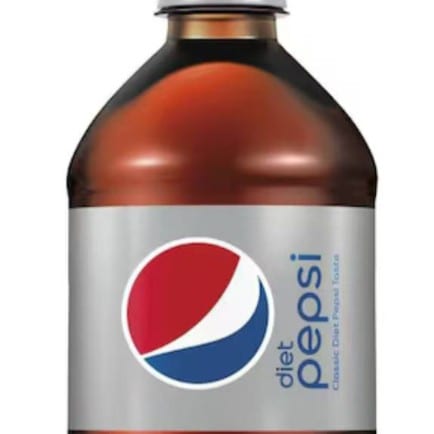 Bottled Diet Pepsi.