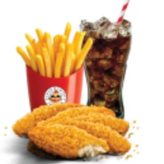 C5. Fried Fish Fillet (5) & French Fries & Soda