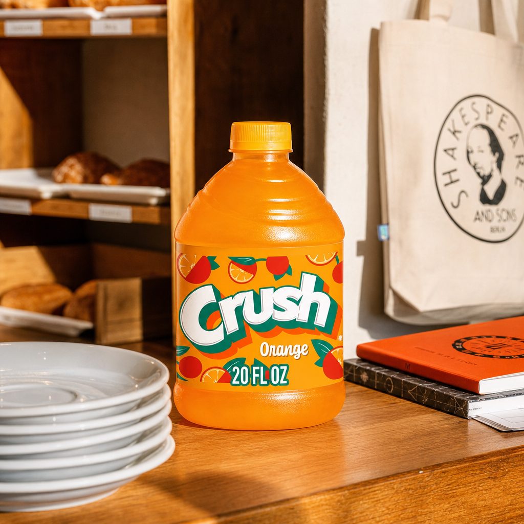 Bottle Orange Crush.