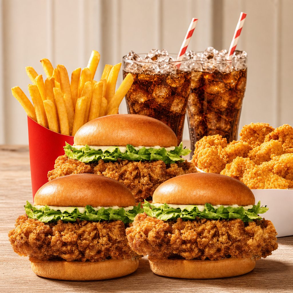 Chicken Sandwich Family Combo.