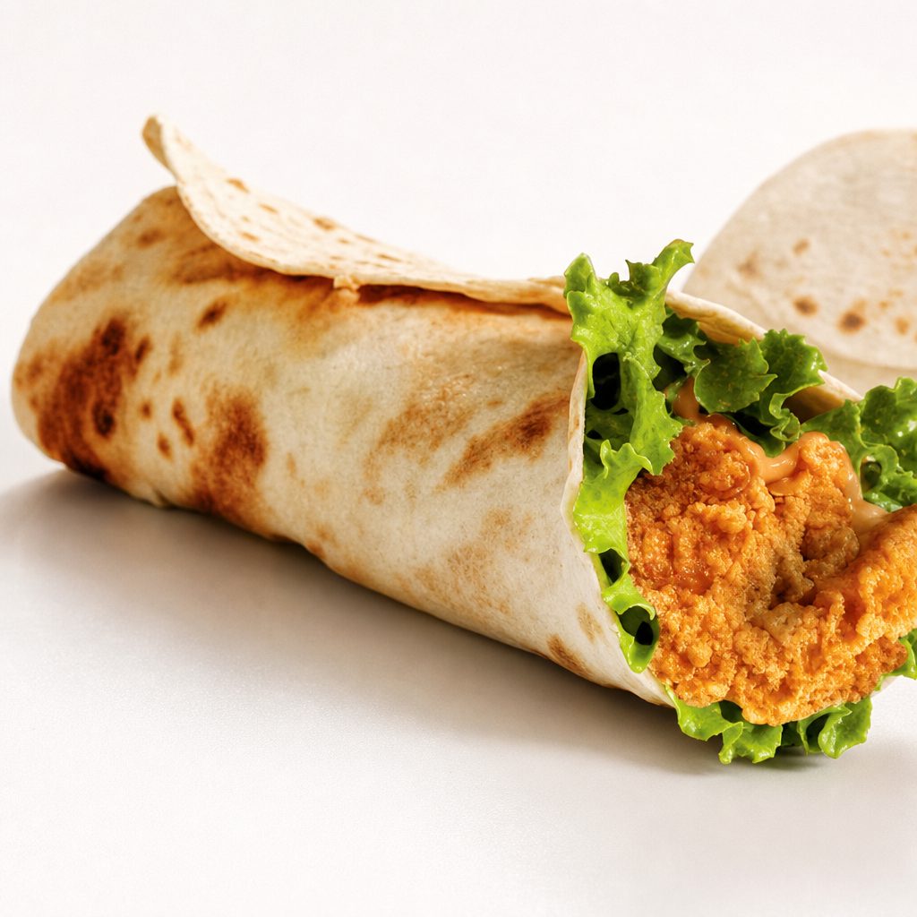 Spicy Chicken Wrap.